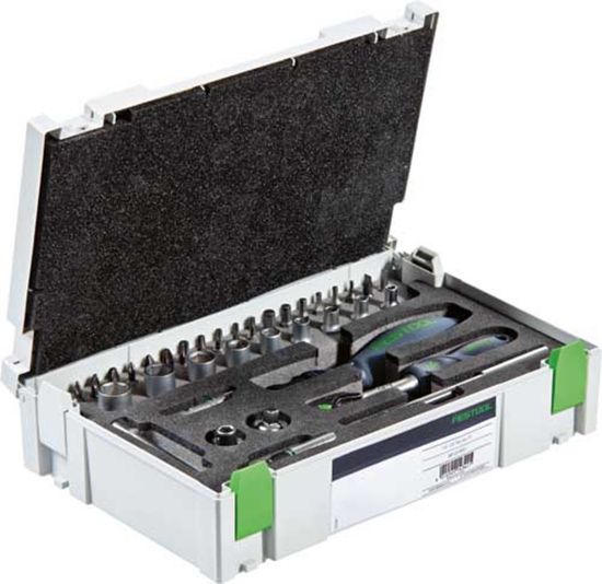 Afbeeldingen van FESTOOL Ratelset ¼" CE RA-Set in systainer 36x