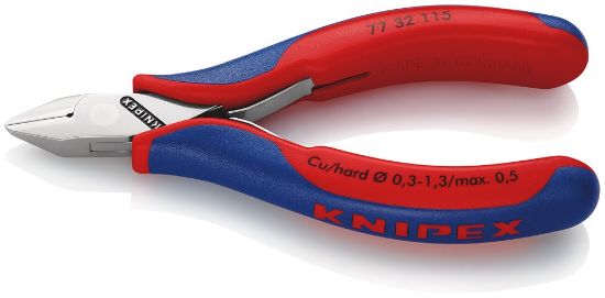 Afbeeldingen van KNIPEX Zijsnijtang elektro 7732115 DIN9654