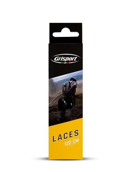 Afbeeldingen van GRISPORT Schoenveters zwart 120CM