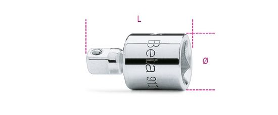 Afbeeldingen van BETA Verloopdop van ⅜" naar ¼" 910/15