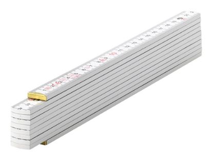 Afbeeldingen van SOLA Vouwduimstok hout EG-klasse 3 wit HB2/10W 2M