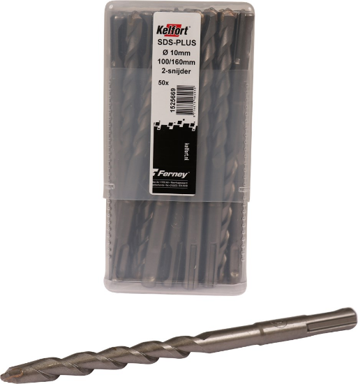 Afbeeldingen van KELFORT Hamerboor SDS-PLUS 2-snijder 10X100/160 50x