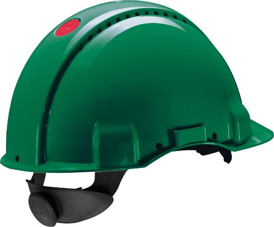 Afbeeldingen van Veiligheidshelm Peltor G3000 met knop groen M