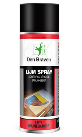 Afbeeldingen van ZWALUW Lijmspray transparant 400ML