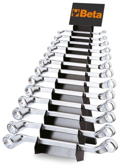 Afbeeldingen van BETA Ringsleutelset diep gebogen 13x 90/SP13
