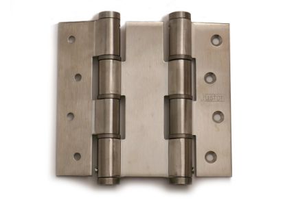 Afbeeldingen van Deurveerscharnier dubbel RVS 120/40MM