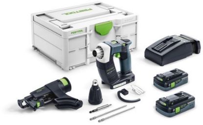 Afbeeldingen van FESTOOL Accu schroefautomaat DWC18-4500 HPC4,0 I-Plus DURADRIVE inclusief accupack 4,0Ah en snellader 