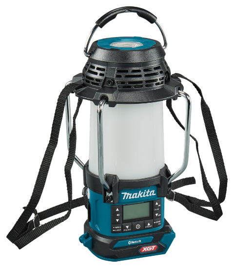 Afbeeldingen van Camping lamp MR010GZ met radio Blu 40V Max 