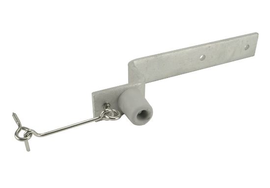 Afbeeldingen van GEBR. BODEGRAVEN Deuropvangbeugel TV vlak 215X50X60MM 40X8MM