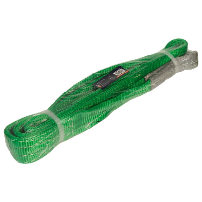Afbeeldingen van KONVOX Hijsband met lussen groen 2ton 3,0M