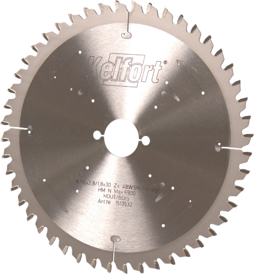 Afbeeldingen van KELFORT Cirkelzaagblad HM/K&G 216X2,8X30MM Z=48WZN