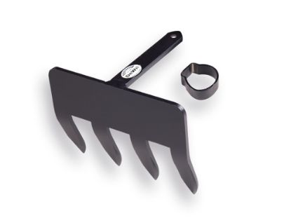 Afbeeldingen van DE WIT Sloothaak 4-tands met plaat en ring 