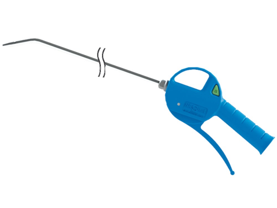 Afbeeldingen van Blaaspistool blaasmond metaal 300MM