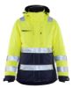 Afbeeldingen van BLÅKLÄDER Winterjas dames 4872 High Vis geel/marineblauw S