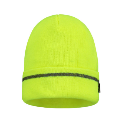 Afbeeldingen van TRICORP Muts reflectie 653003 fluor geel onesize