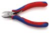 Afbeeldingen van KNIPEX Zijsnijtang elektro 7622125 DIN9654