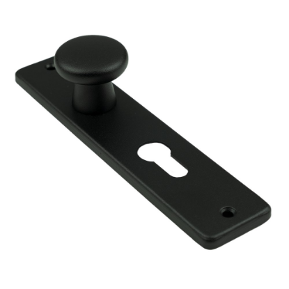 Afbeeldingen van AMI Knopschild type 180/41 RH icm knop 160/40 PC 55 zwart