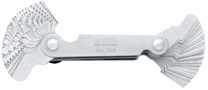 Afbeeldingen van GEDORE Schroefdraadmeter 0,25-6,0MM