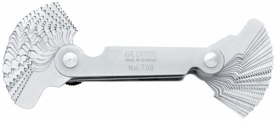Afbeeldingen van GEDORE Schroefdraadmeter 0,25-6,0MM