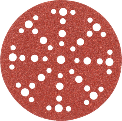 Afbeeldingen van KELFORT Klitschuurschijf rood 49-gat 150MM K60 10x