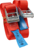 Afbeeldingen van KELFORT Spanband rood set 25MM 1,5M met klemgesp 2x