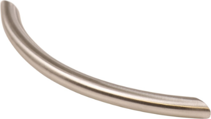 Afbeeldingen van OXLOC Lade-/kastgreep gebogen RVS 128X10MM