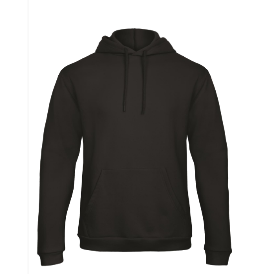 Afbeeldingen van B&C Hoodie 50/50 ID.203 5WUI24 zwart L