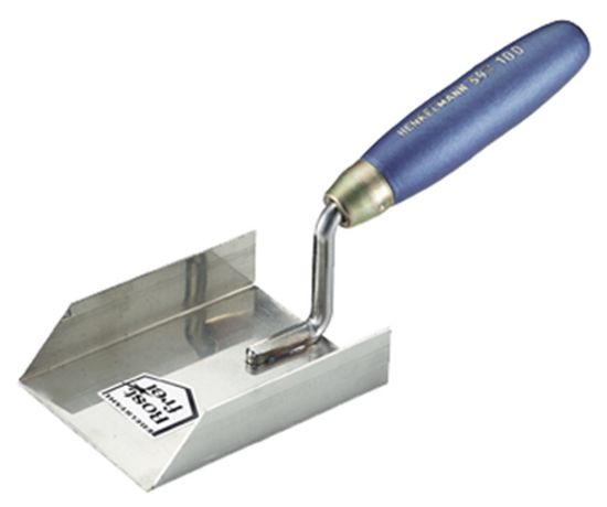 Afbeeldingen van JUNG Stucadoorshoekschep RVS 100X70MM