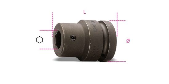 Afbeeldingen van BETA Slagbithouder ¾" 16MM 727PI/16
