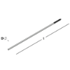 Afbeeldingen van GEBR. BODEGRAVEN UNI-flex fixeerpen RVS316 260MM Ø4MM SL4,6X35MM