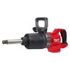 Afbeeldingen van MILWAUKEE Accu slagmoersleutel 1" M18ONEFHIWF1D-0C ONE-KEY D-greep met frictiering en verlengde as (150MM) BODY