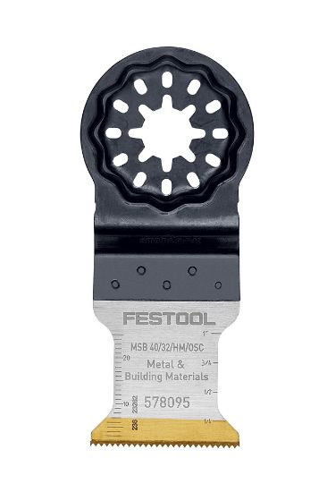 Afbeeldingen van FESTOOL Multitool zaagblad HM MSB 40X32MM t.b.v. OSC18