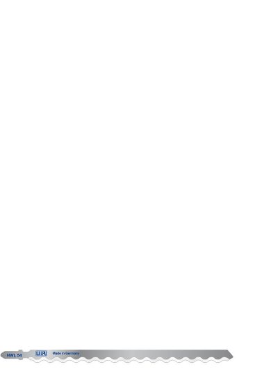 Afbeeldingen van WILPU Decoupeerzaagblad WILPU HWL 54 / T313AW 5x