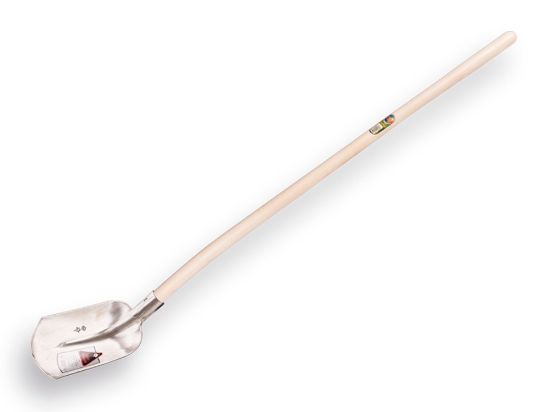 Afbeeldingen van Schepbats 1/2 0 gebogen batsesteel 130CM