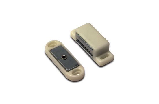 Afbeeldingen van DX Magneetsnapper met kunststof tegenplaat wit 4kg