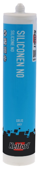 Afbeeldingen van KELFORT Siliconenkit grijs 310ML