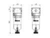 Afbeeldingen van Filter G⅛" 0.3µ-16bar H.AUTO.DR. BG0