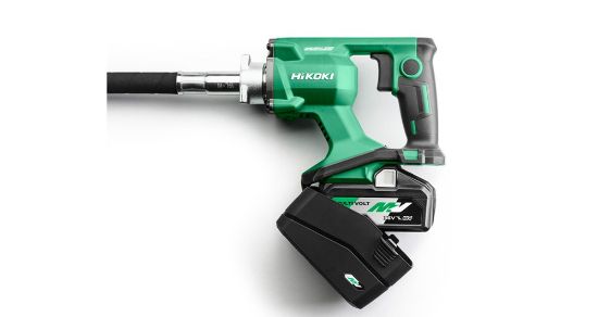 Afbeeldingen van HIKOKI Accu beton trilnaald UV3628DAWYZ 36V BL 28MM 1x MV-B [36V 4,0Ah/18V 8,0Ah] in doos