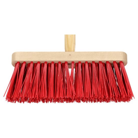 Afbeeldingen van VERO Bezem PPN 27,5CM met steel 150X2,8CM