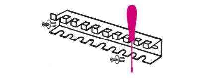 Afbeeldingen van BETA Wandhouder S1203/8 t.b.v. schroevendraaiers