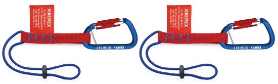 Afbeeldingen van KNIPEX Adapterlus met karabijnhaak 005006TBK