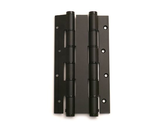 Afbeeldingen van Deurveerscharnier dubbel ALU zwart 180/30MM