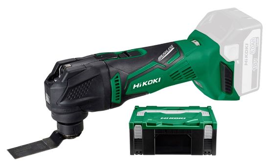 Afbeeldingen van HIKOKI Accu multitool CV18DBLW2Z 18V BL MV EXCLUSIVE in HSC II