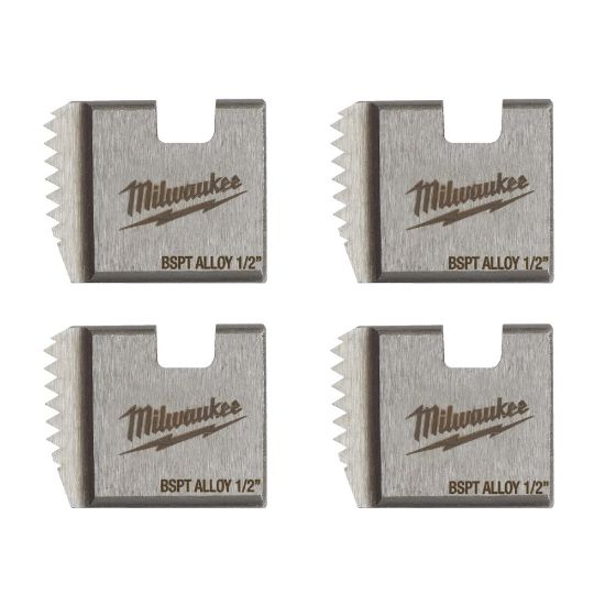 Afbeeldingen van MILWAUKEE Pijpdraadsnijder matrijs FPTD ½" BSPT Alloy gelegeerd 4x