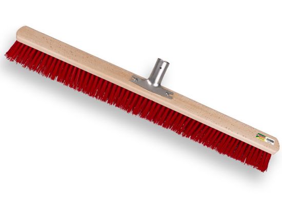Afbeeldingen van SOLIDE Stalbezem PPN 80CM met stokhouder