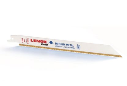 Afbeeldingen van LENOX Reciprozaagblad gold POWER ARC 824G 203X19X0,9MM 24 TPI 5x