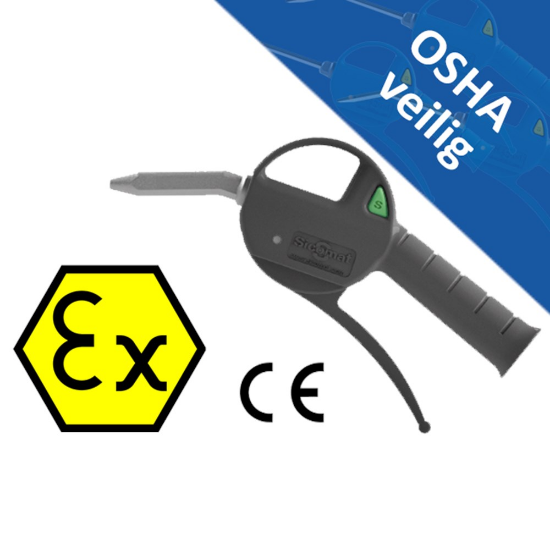 Afbeeldingen van ATEX blaaspistool SAF plastic