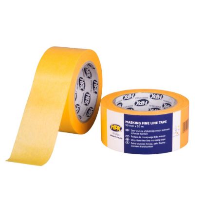 Afbeeldingen van HPX Schilderstape 4400 Fine Line oranje 48MM 50M