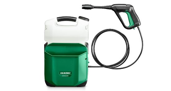 Afbeeldingen van HIKOKI Accu hogedrukreiniger AW18DBLW4Z 18V 0,5-20BAR 0,5-1,2 liter/min 8L tank MV EXCLUSIVE in doos