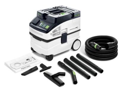Afbeeldingen van FESTOOL Stofzuiger CLEANTEC CT 15 E-Set inclusief Verlengaccessoires 